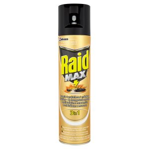 Raid Max 3v1 proti lezoucímu hmyzu insekticidní aerosolový přípravek 400ml Teta drogerie