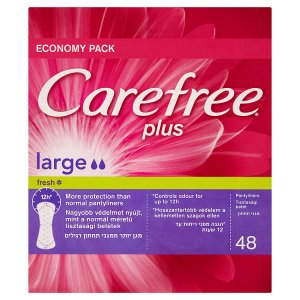 Carefree Plus Large fresh slipové vložky 48 ks Albert