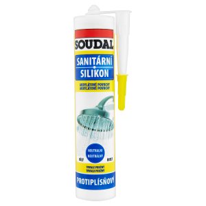 Soudal Sanitární neutrální silikon transparentní 300ml