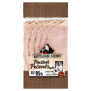 Kostelecké Uzeniny Poctivá pečeně v pepři 0,100kg