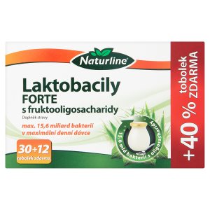 Naturline Laktobacily forte s fruktooligosacharidy 30+12 tobolek
