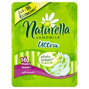 Naturella Camomile Ultra maxi hygienické vložky s jemnou vůní 16 ks