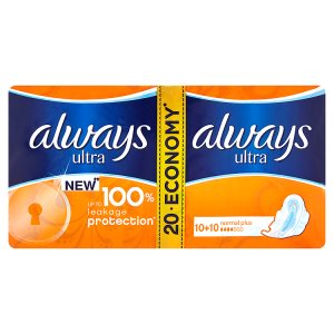Always Ultra Normal plus hygienické vložky 20 ks Kaufland