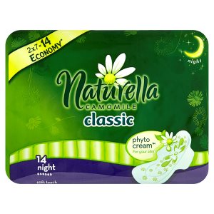 Naturella Camomile Classic night hygienické vložky s jemnou vůní 14 ks Penny Market