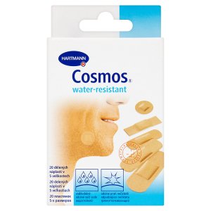 Hartmann Cosmos Voděodolné náplasti v 5 velikostech 20 ks
