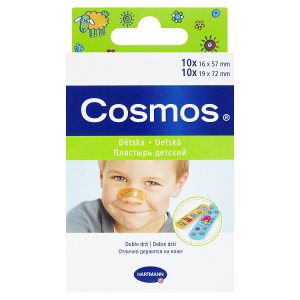 Hartmann Cosmos Dětské náplasti ve 2 velikostech 20 ks Kaufland