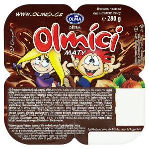 Olma Olmíci Maty smetanová přesnídávka s kakaem a oříšky 280g