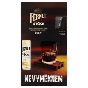 Stock Fernet 0,5l a 2 originální skleničky v akci