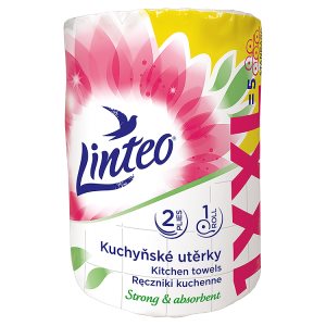 Linteo Satin Kuchyňské útěrky XXL 1 role Penny Market