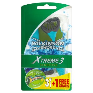 Wilkinson Sword Extreme 3 sensitive pohotové holítko 4 ks