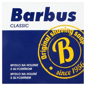 Barbus Classic mýdlo na holení s glycerinem 150g Šlak