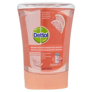 Dettol náhradní náplň do bezdotykového dávkovače 250ml, vybrané druhy Teta drogerie