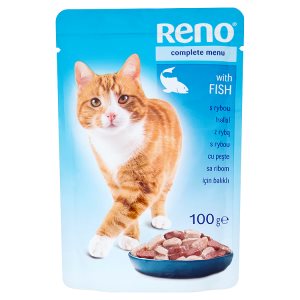 Reno Kompletní krmivo pro dospělé kočky s rybou 100g