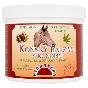 Herbavera Koňský balzám s konopím 500ml