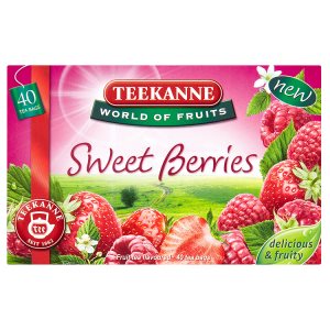 TEEKANNE Sweet Berries, World of Fruits, 40 sáčků, 80g