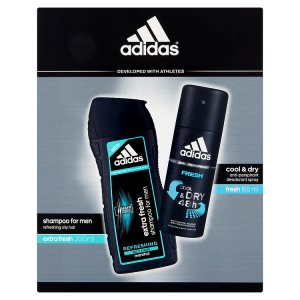 Adidas Fresh Cool&Dry pánský deodorant antiperspirant 150ml + Extra fresh šampon 200ml
