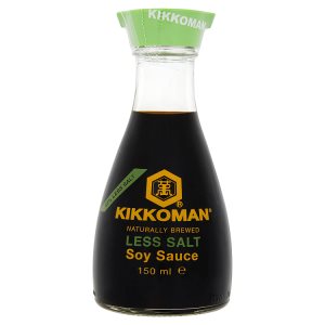 Kikkoman Sójová omáčka se sníženým obsahem soli 150ml