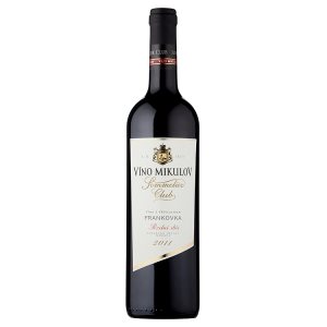 Víno Mikulov Sommelier Club Frankovka jakostní víno odrůdové suché červené 0,75l