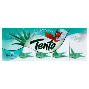 Tento Soft aloe vera hygienické kapesníky 10 x 10 ks Kaufland