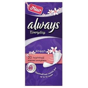 Always Everyday Fresh normal intimky s jemnou vůní 20 ks Ratio