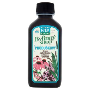 MaxiVita Průduškový bylinný sirup 260g Albert