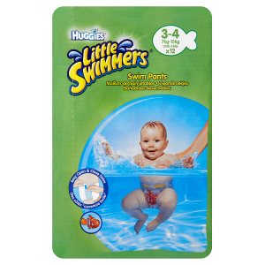 Huggies Little Swimmers Natahovací plenky na plavání 3-4 7-15kg 12 ks Teta drogerie