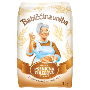 Babiččina Volba Pšeničná mouka hladká chlebová 1kg