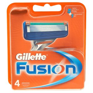 Gillette Fusion Náhradní hlavice do holicího strojku 4 ks Kaufland