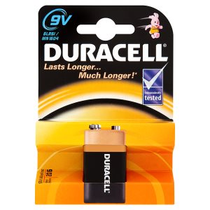 Duracell 9V alkalická baterie