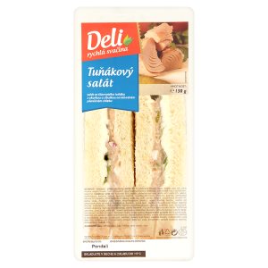 Deli Tuňákový salát sendvič 130g