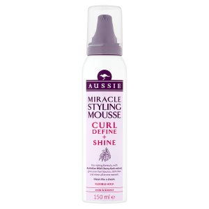 Aussie Miracle Curl Define + Shine pěnové tužidlo 150ml ROSSMANN