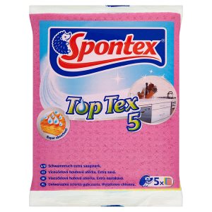 Spontex Top tex víceúčelová houbová utěrka 5 ks Albert
