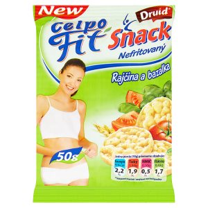 Druid Celpo Fit Snack rajče a bazalka 50g