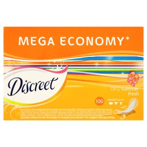 Discreet Deo multiform summer fresh tenké intimky pro každý den se svěží letní vůní 100 ks Albert