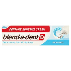 Blend-A-Dent Mild Mint fixační krém na zubní náhradu extra silný 47g Penny Market