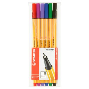 Stabilo Point 88 jemný inkoustový liner 0,4mm 6 ks