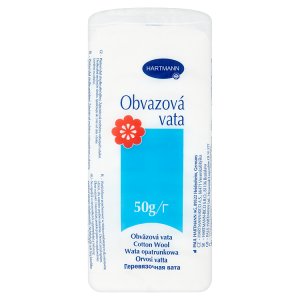 Hartmannn Obvazová vata 50g