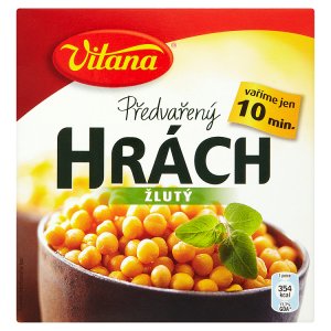 Vitana Předvařený hrách žlutý 350g