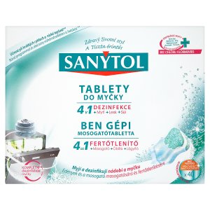 Sanytol 4 v 1 Tablety do myčky 40 x 20g Košík.cz