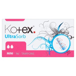 Kotex Ultra Sorb Mini tampóny 16 ks Tamda Foods