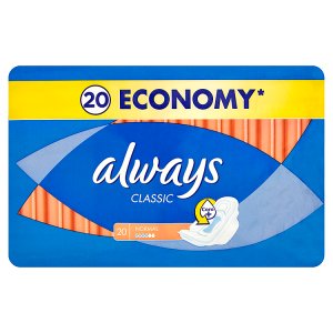 Always Classic Normal hygienické vložky 20 ks Albert