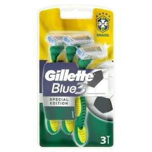 Gillette Blue 3 Special Edition pohotová holítka se zvlhčujícím páskem 3 ks