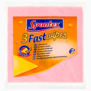 Spontex Fast wipes víceúčelová utěrka 3 ks Tesco