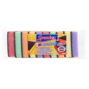Spontex Colors houbička na nádobí 10 ks Albert