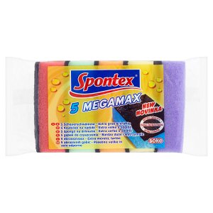 Spontex Megamax houbičky na nádobí 5 ks Albert