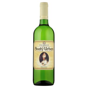 Víno Mikulov Svatý Urban bílé víno polosladké 0,75l