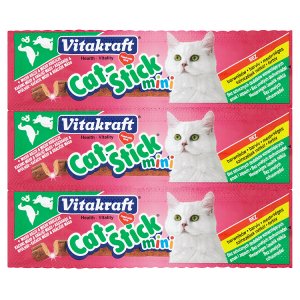 Vitakraft Cat-Stick mini kachní maso a králičí maso pro kočky 3 ks