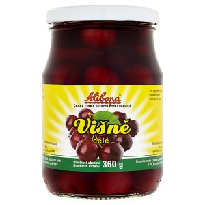 Alibona Višně celé sterilovaný kompot 360g