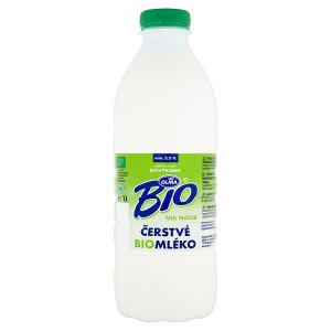 Olma Bio Via natur čerstvé bio mléko 3,5% 1l