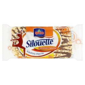 Racio Silouette Kukuřično pohankové chlebíčky s pohankou a dekorem 65g